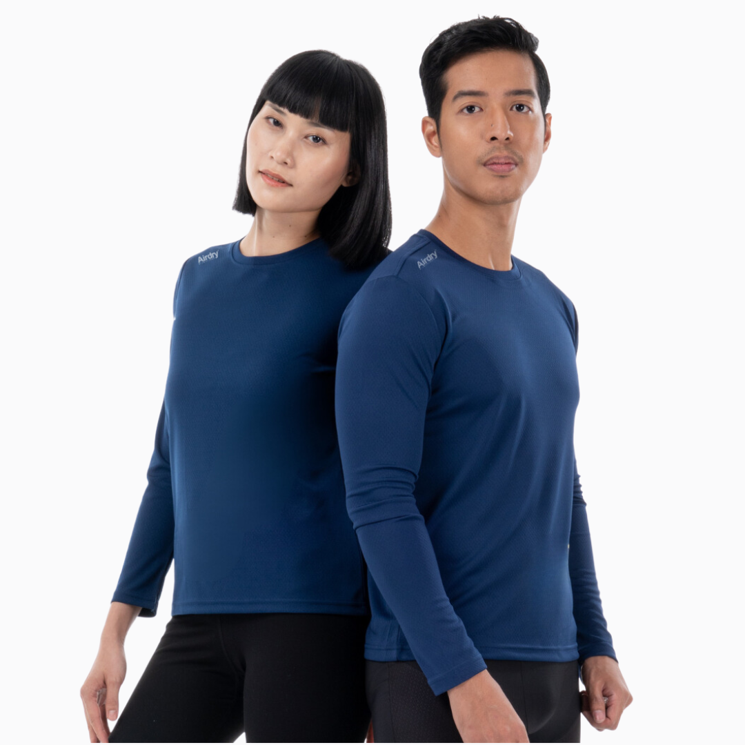 3D Airspacer / Carbon Series Unisex Crew Neck Long Sleeve Collection