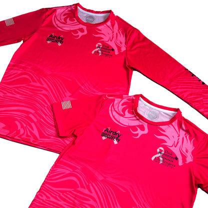 Pink Challengers X Airdry Long Sleeve Jersey