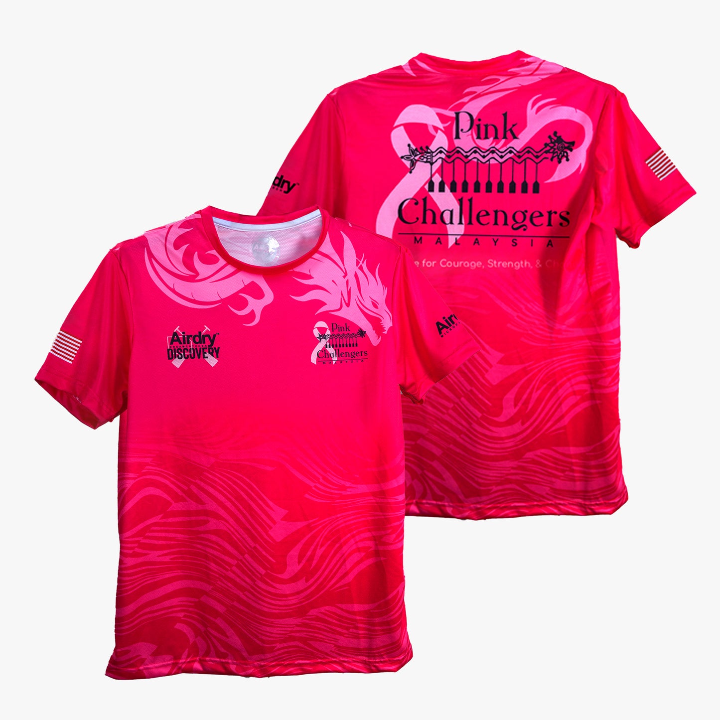 Pink Challengers X Airdry Short Sleeve Jersey