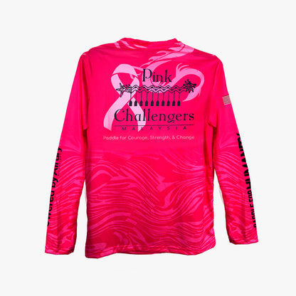 Pink Challengers X Airdry Long Sleeve Jersey