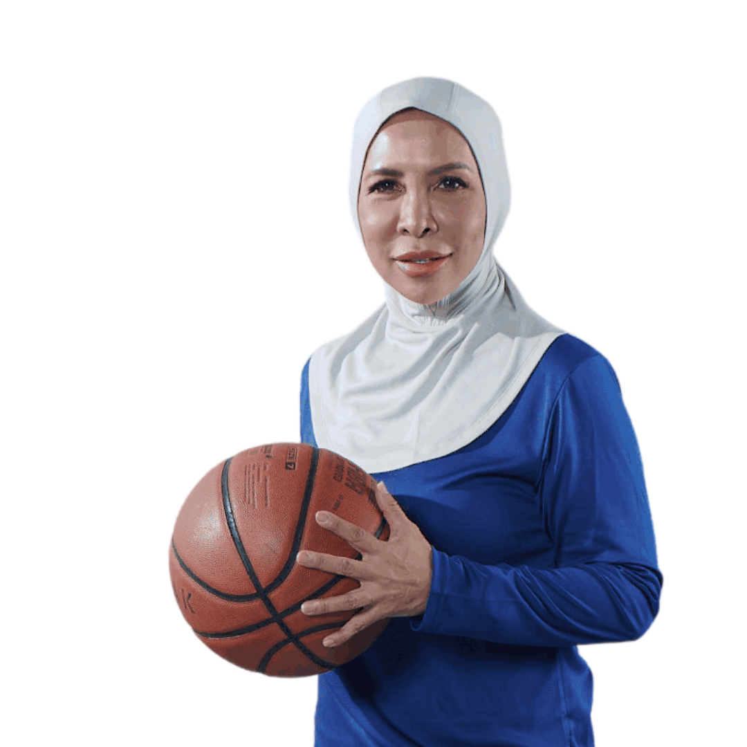 Airdry Microfiber Antibacterial Sports Hijab