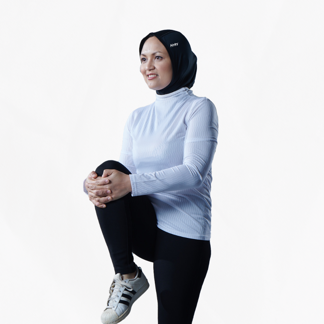 Airdry Microfiber Antibacterial Sports Hijab